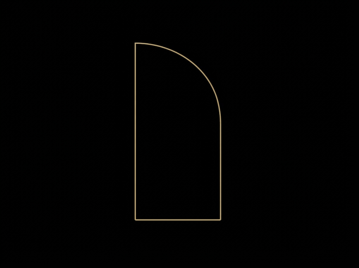 Flat Half Arch